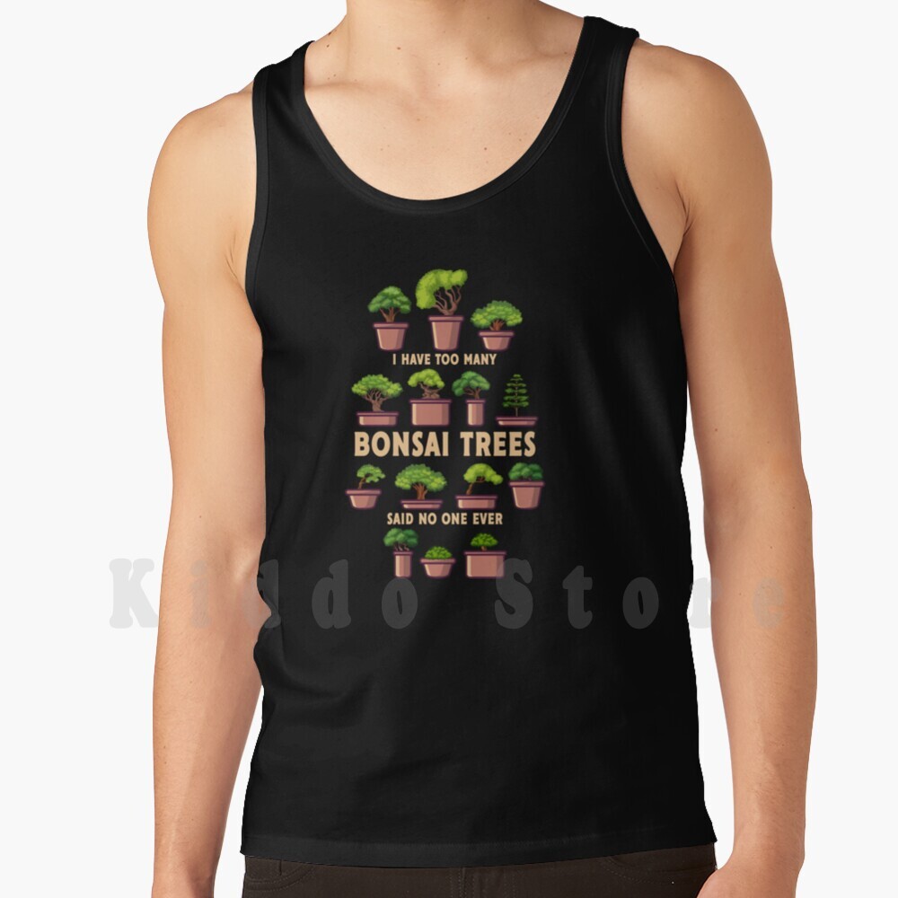 Bonsai Garden Art - Bonsai Tree Nature Lover Tank Tops