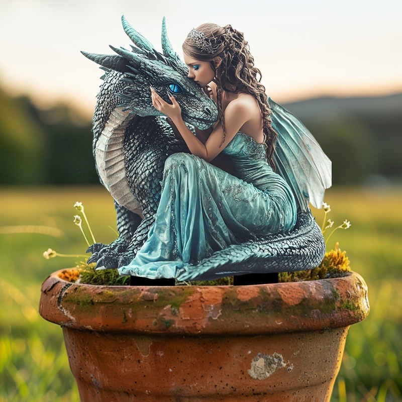 Bonsai Garden Art - Charming Dragon & Beautiful Fairy Garden