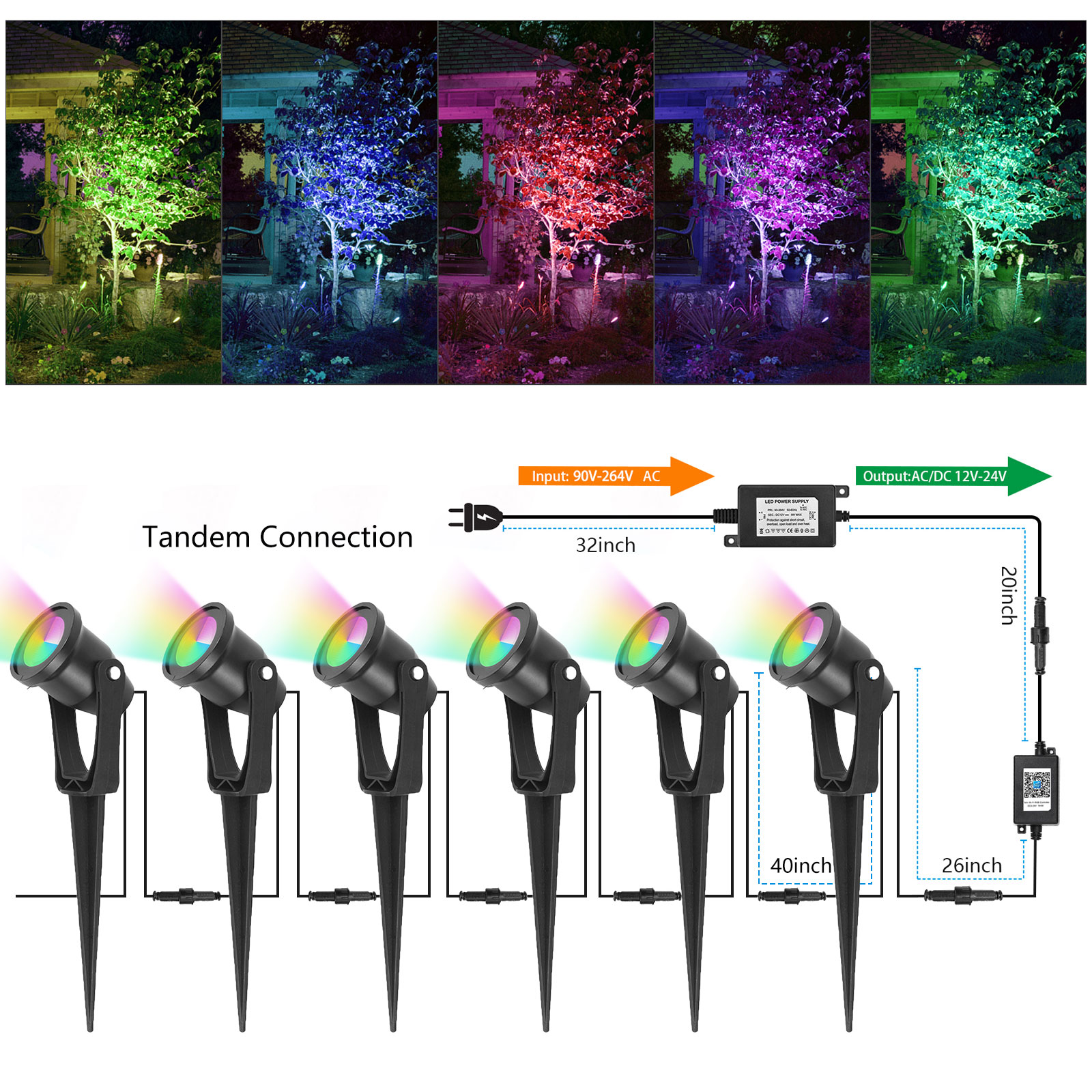 6-Pack LED WIFI Smart Lights M - Bonsai Garden Dc incelemesi ve fiyatı