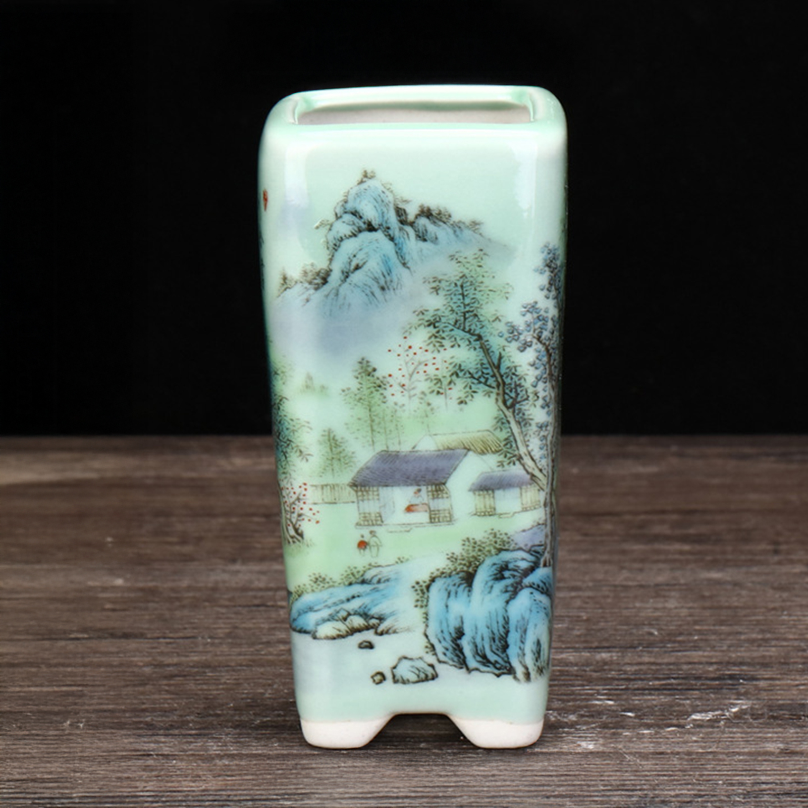 Ceramic Green Flower Pot Chine - Bonsai Garden Art incelemesi ve fiyatı