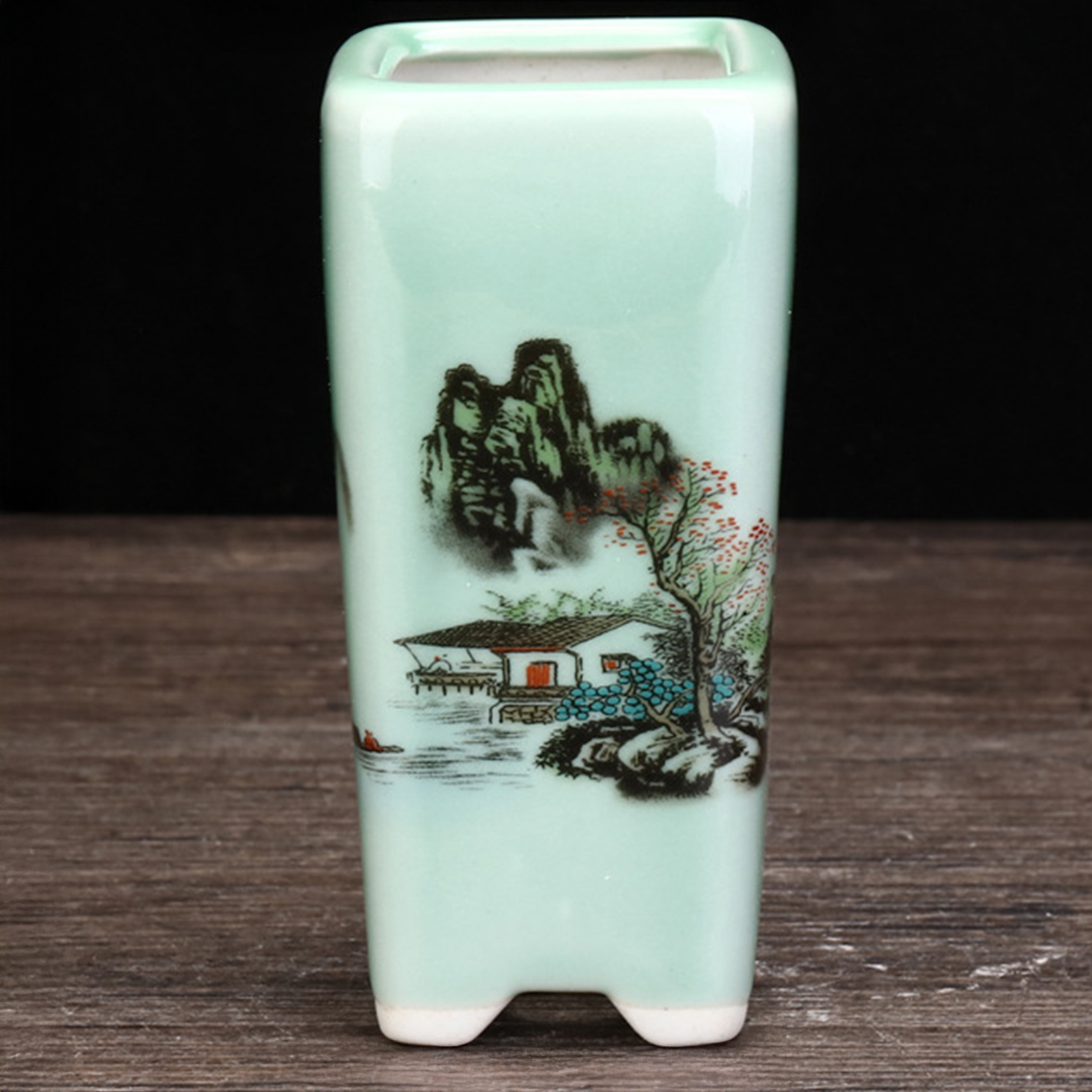 Ceramic Green Flower Pot Chine - Bonsai Garden Art incelemesi ve fiyatı