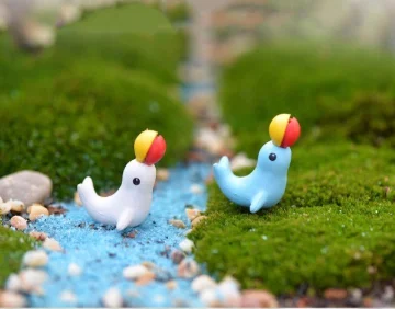 10Pcs/Hedgehog and Cows/Cute A - Bonsai Garden Art incelemesi ve fiyatı