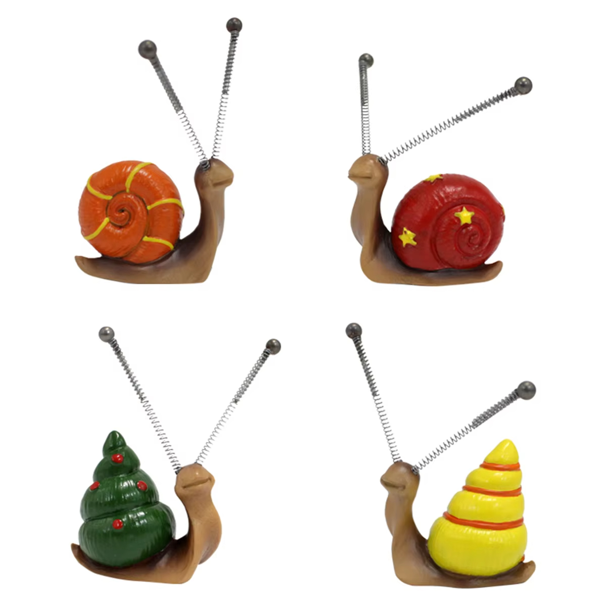 4pcs, Mini Snail Sculpture Bon - Bonsai Garden Art incelemesi ve fiyatı