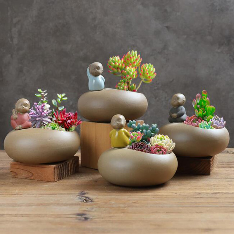 Chinese Style Retro Ceramic Mo - Bonsai Garden Art incelemesi ve fiyatı