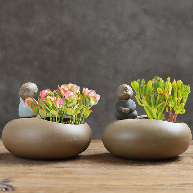 Chinese Style Retro Ceramic Mo - Bonsai Garden Art incelemesi ve fiyatı