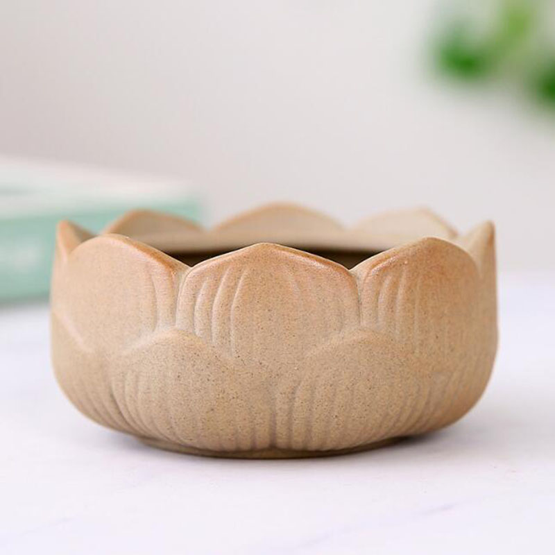 Coarse Pottery Lotus Green Pla - Bonsai Garden Art incelemesi ve fiyatı