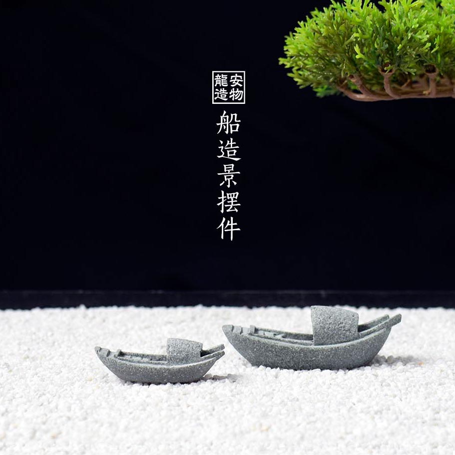 Simulation Boat Fish Tank Wate - Bonsai Garden Art incelemesi ve fiyatı