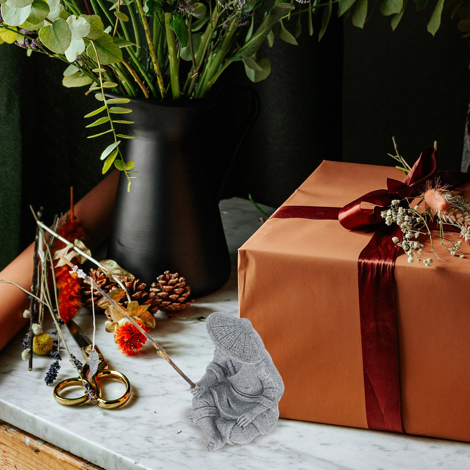 Lifelike Mini Fisherman Garden - Elemental Bonsai Garden incelemesi ve fiyatı
